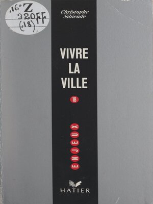 cover image of Vivre la ville